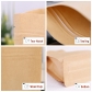 5 pcs Food Grade Foil Square Bottom Kraft Paper Bags for Tea or Pet Food with Hanging Hole